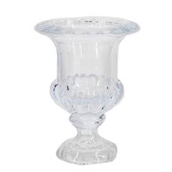 Glas Vase Urne D19.5cm H27cm