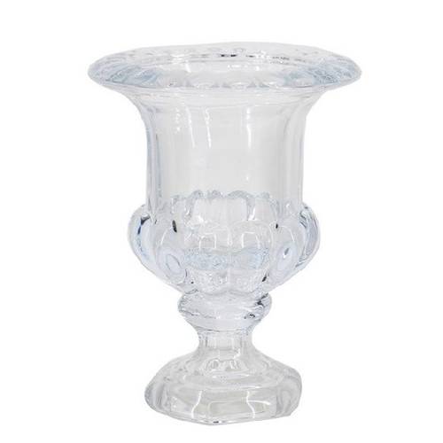 Glas Vase Urne D19.5cm H27cm