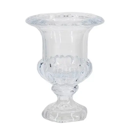 Glas Vase Urne D19.5cm H27cm