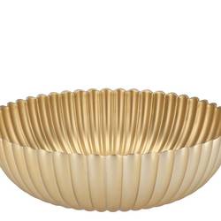 Melamine Schale Lisa gold 25x25x09cm