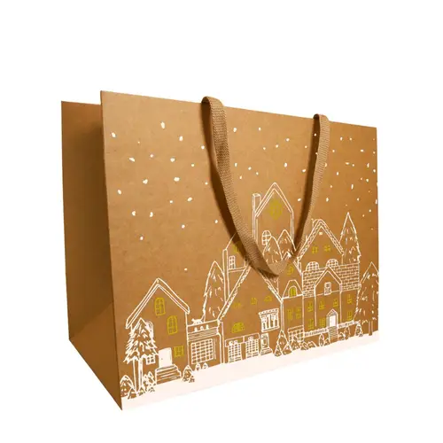 Tasche Sylvestre Clayrton braun 25x10x22cm