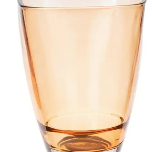 Glas Vase Bombay orange D13.5cm H17cm