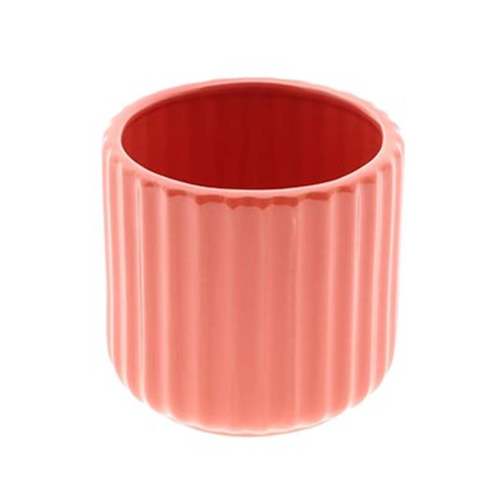 Keramik Übertopf Codi orange D14.5cm H12cm