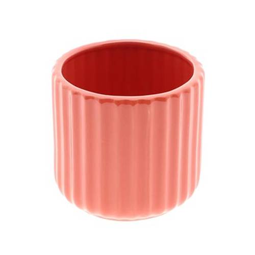 Keramik Übertopf Codi orange D14.5cm H12cm