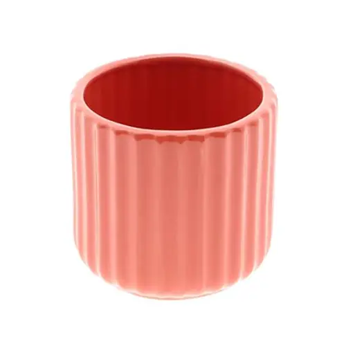 Keramik Übertopf Codi orange D14.5cm H12cm