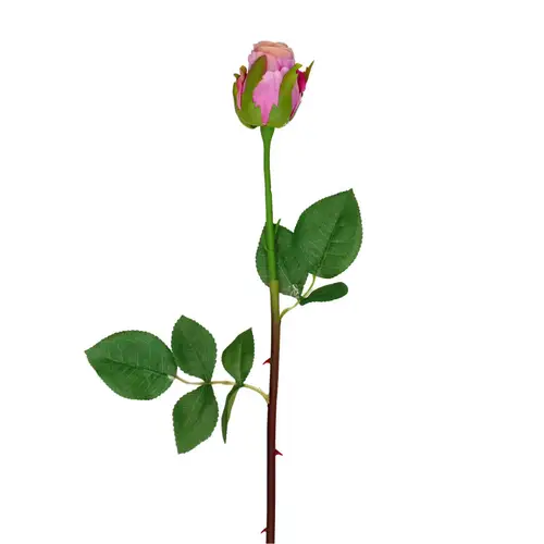 Seiden Rose rosa L46cm