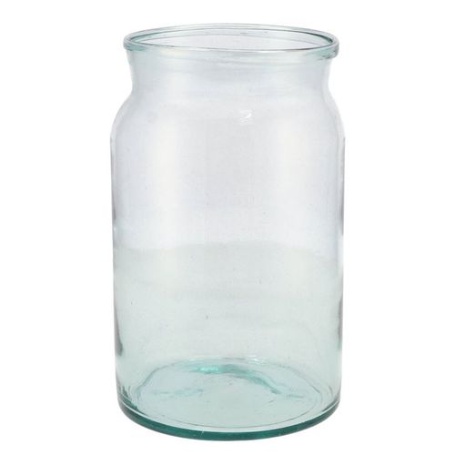 Glas Vase Milchkanne Vigo D15cm H23cm