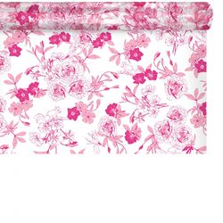 Folie Rolle 80cm Foresty fuchsia 100m