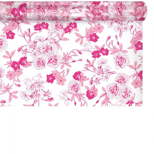 Folie Rolle 80cm Foresty fuchsia 100m