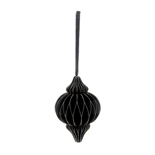 Deko Ornament Papier blau D15cm faltbar