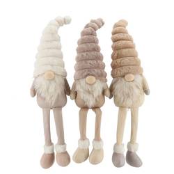 Gnome Cozy mix Teddy creme 18x12x60cm