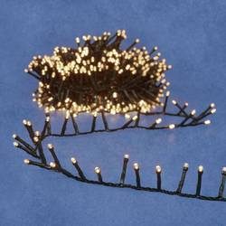 LED Girlande weiss 200L 4m Timer 