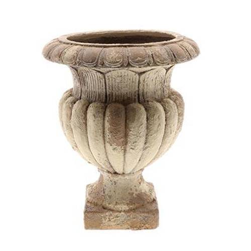 Beton Übertopf Versaille braun D38cm H48cm
