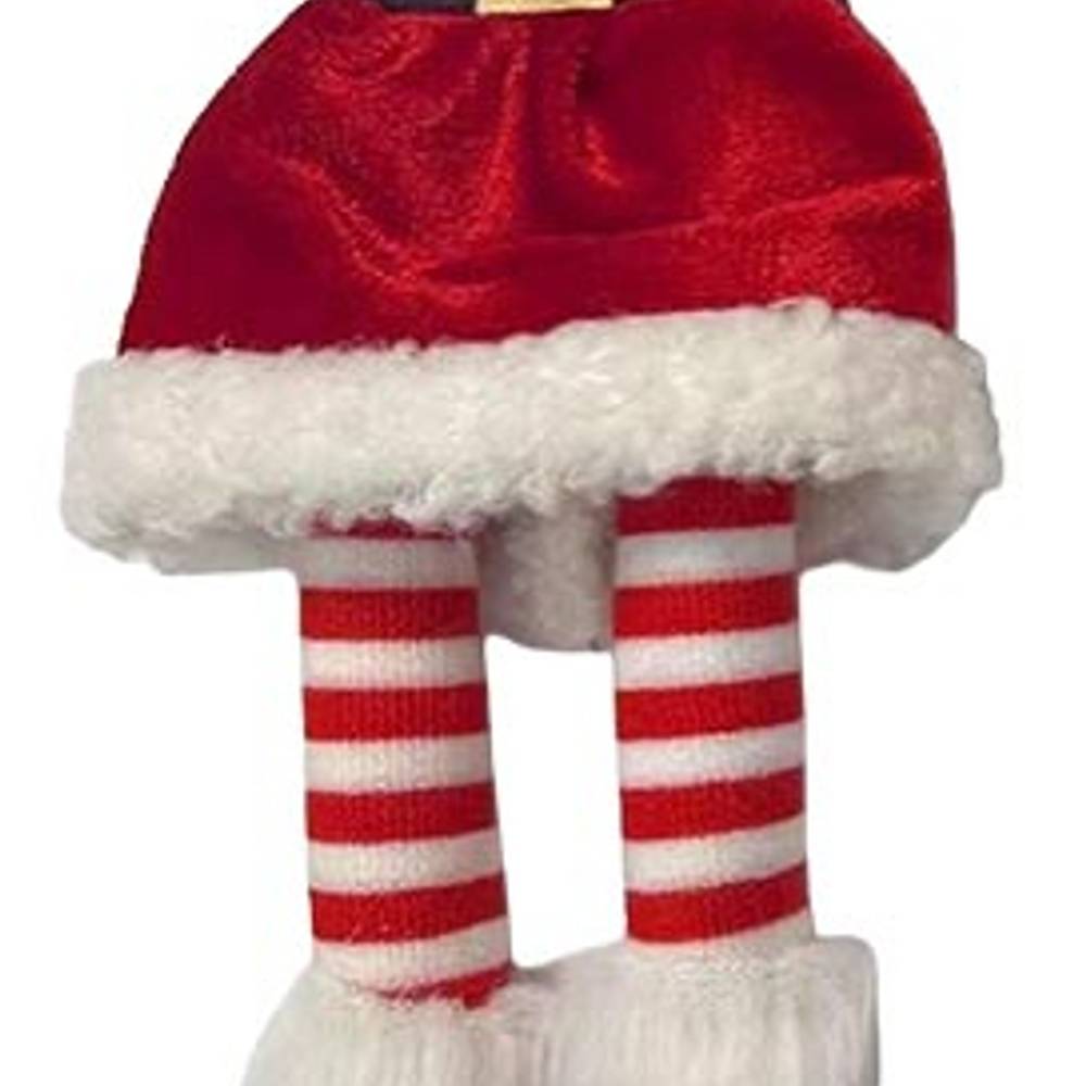 Weihnachten Hänger Rock rot D12cm H20cm