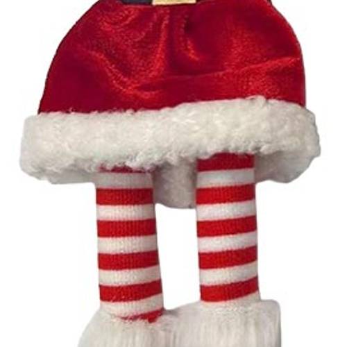 Weihnachten Hänger Rock rot D12cm H20cm