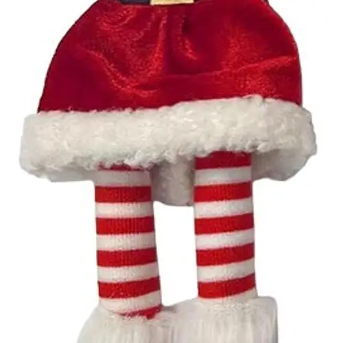 Weihnachten Hänger Rock rot D12cm H20cm