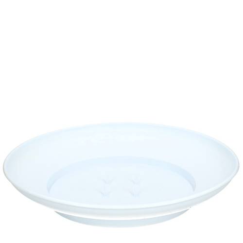 Kunststoff Schale weiss D27cm H05cm 