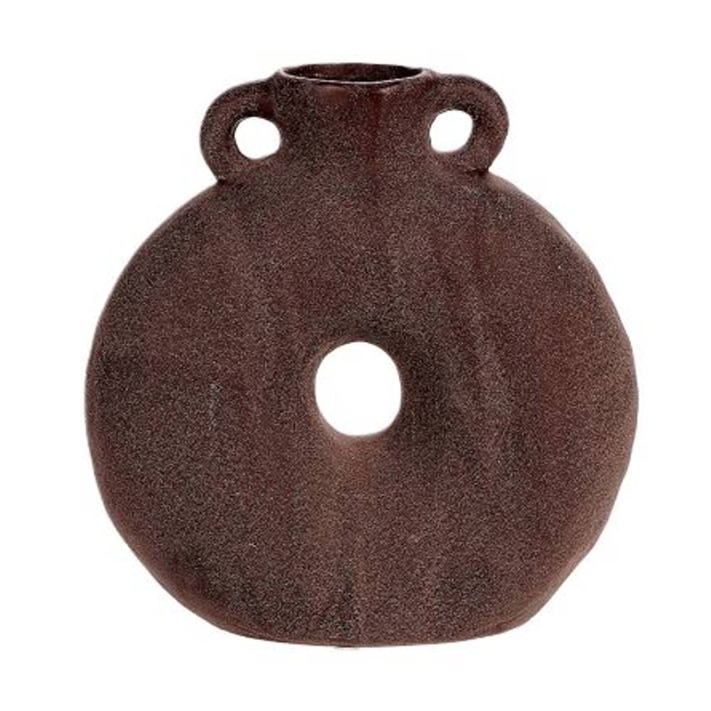 Keramik Vase Gringer braun D24cm H25cm 