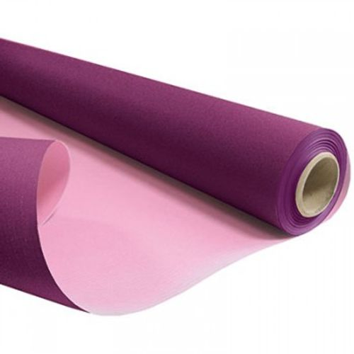 Papier Rolle 80cm Duo violett/rosa 60gr 40m