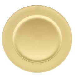 Melamine Teller gold D33cm H02cm