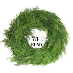 Kranz grün Thuja rund gebunden 75cm