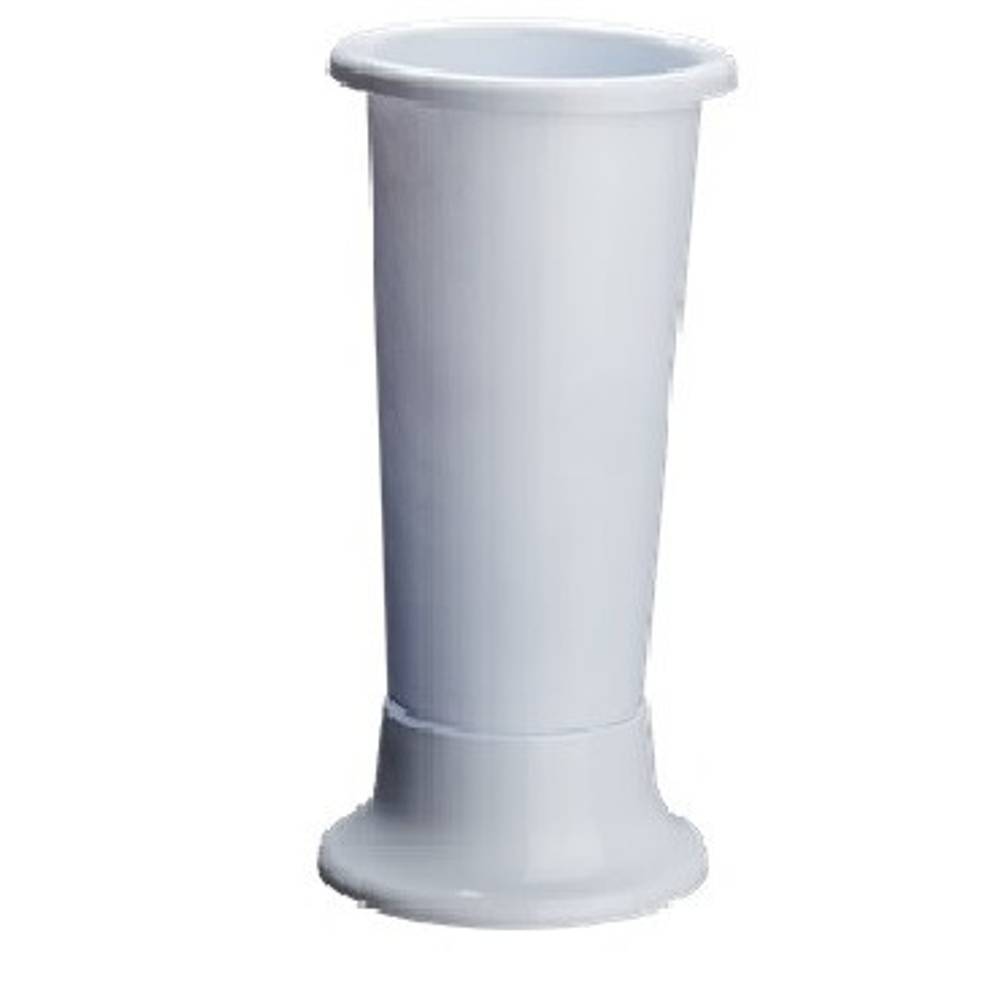 Kunststoff Vase Ideal weiss D22cm H50cm 