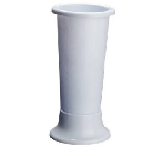 Kunststoff Vase Ideal weiss D22cm H50cm 