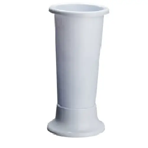 Kunststoff Vase Ideal weiss D22cm H50cm 