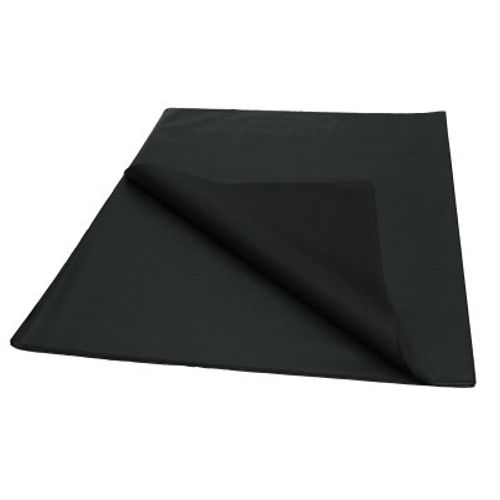 Papier Blatt Seide schwarz 50x75cm x480