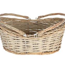 Korb Henkel Mercato grau waschen 44x34x12cm