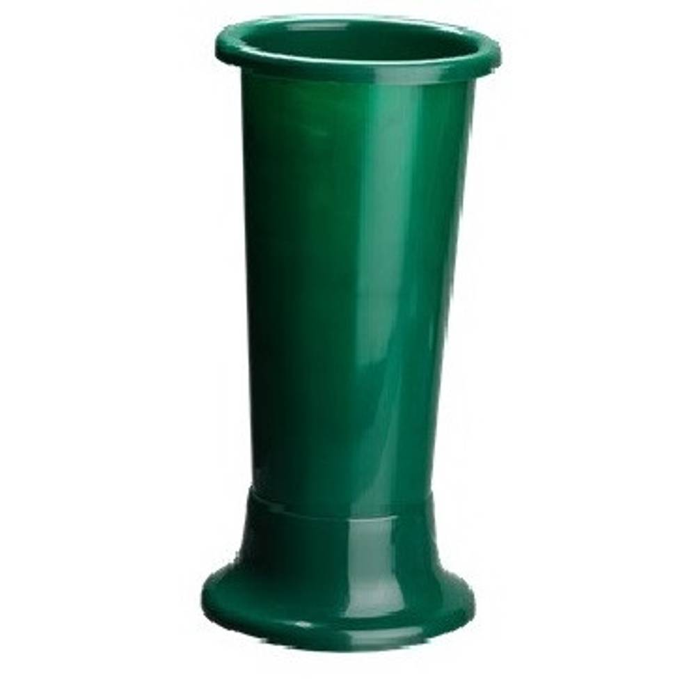 Kunststoff  Vase Ideal grün D22cm H50cm