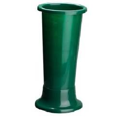 Kunststoff  Vase Ideal grün D22cm H50cm