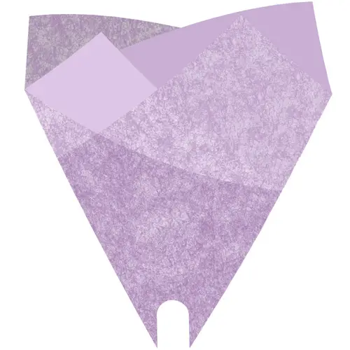 Tüte Louise lila 50x44cm x50
