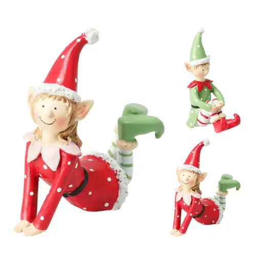 Deko Elf mix 12x05x12cm