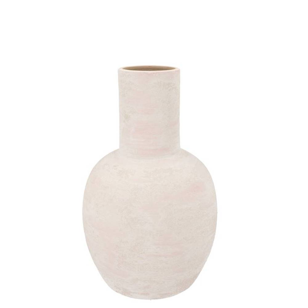 Keramik Vase Romy creme 19x25cm
