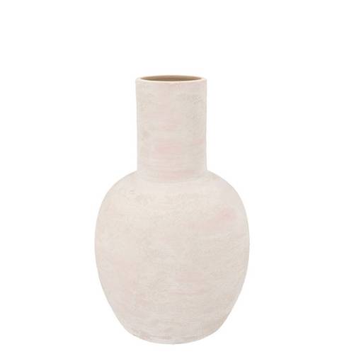 Keramik Vase Romy creme 19x25cm