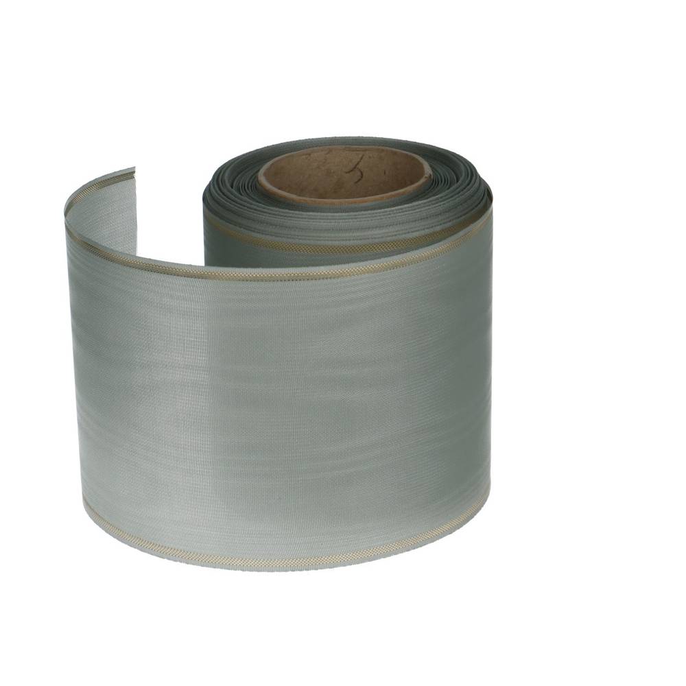 Kranzband Moire grau 100mm 25m