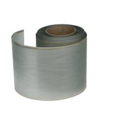 Kranzband Moire grau 100mm 25m