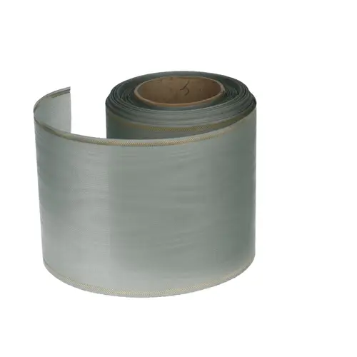 Kranzband Moire grau 100mm 25m