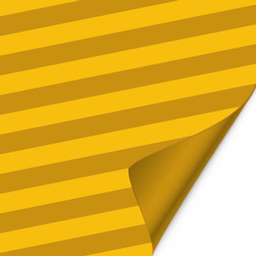 Folie Blatt Muse gelb/braun 80x80cm