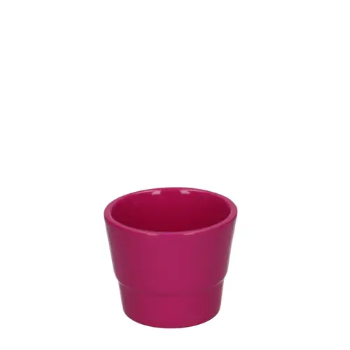 Keramik Übertopf Basic fuchsia D07cm H06cm