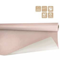 Papier Rolle 80cm Biet rosa/weiss 40m 80g