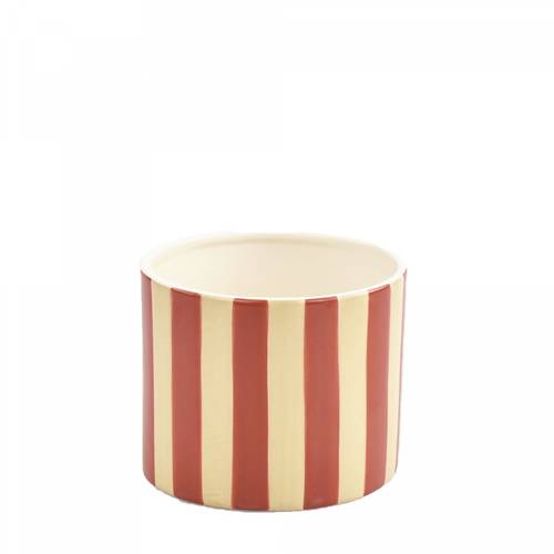 Keramik Übertopf Zylinder Circus D10cm H10.5cm