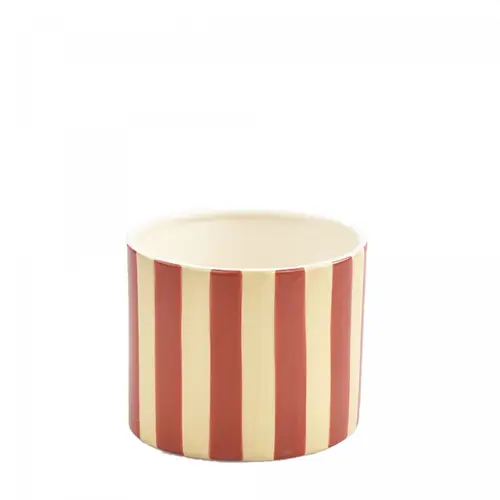 Keramik Übertopf Zylinder Circus D10cm H10.5cm