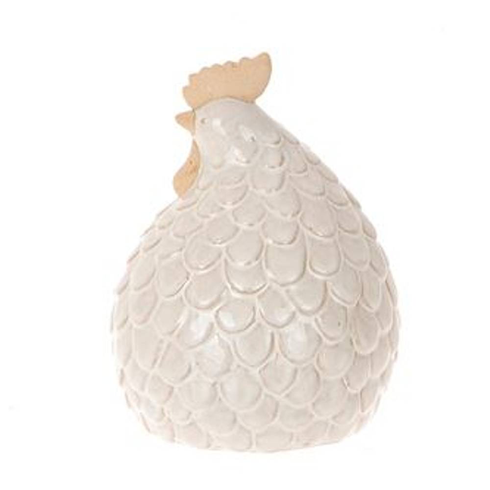 Huhn Arkos weiss 15x14x20cm