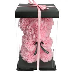 Foam Bär hell rosa 28cm