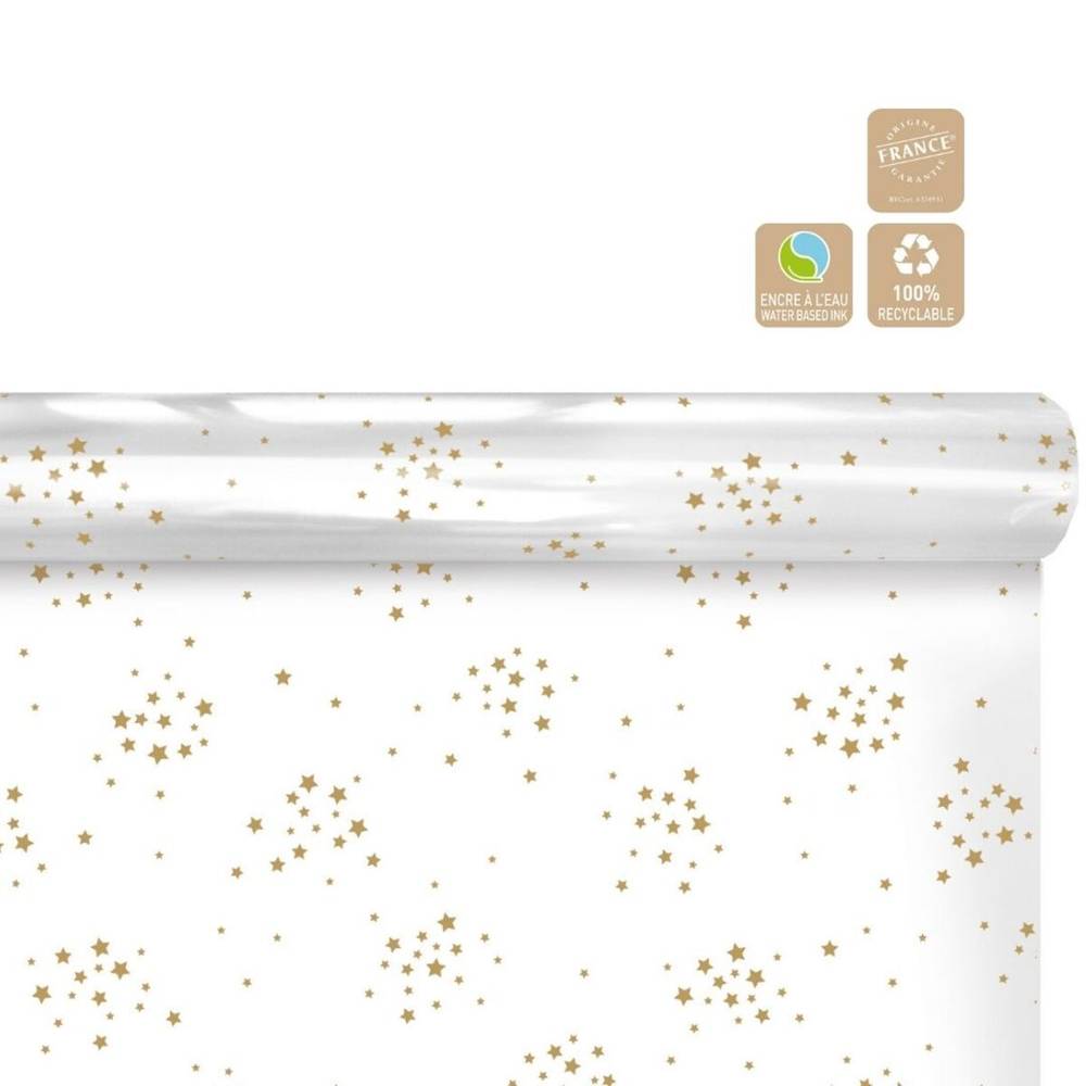 Folie Rolle 70cm 50m Starry gold