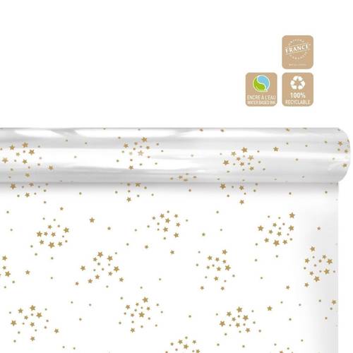 Folie Rolle 70cm 50m Starry gold