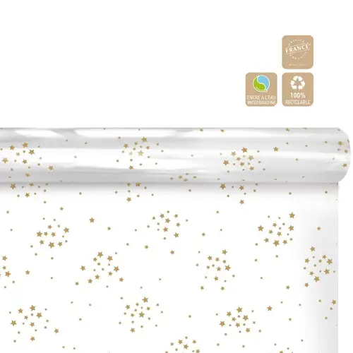 Folie Rolle 70cm 50m Starry gold