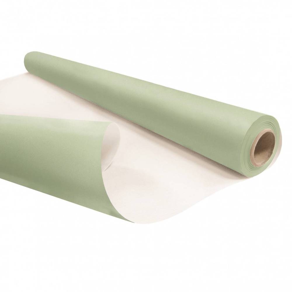 Papier Rolle Eco 80cm wasserb. grün 25m